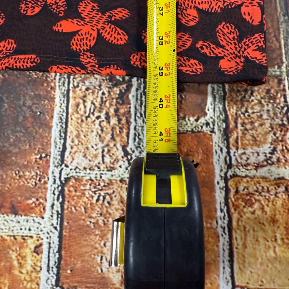 LuLaRoe Black and Orange Floral Mini Dress - Picture 6 of 7